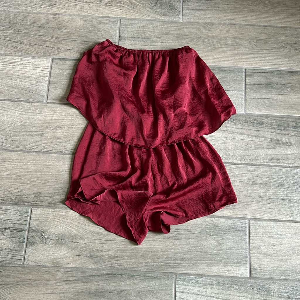 Honey Punch Silky Romper